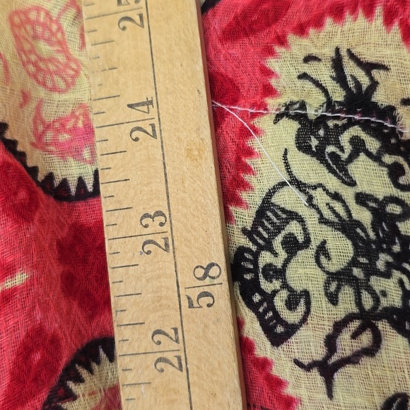 DO EVERYTHING IN LOVE Colorful Patchwork Kimono One Sz - Picture 3 of 5